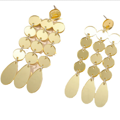 Golden Jhalar - Make every glance unforgettable with these statement earrings that spark confidence and elegance
