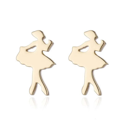 Minimal Angel Pendant Jewelry Set – Non-Tarnish, Waterproof 18K PVD Gold Plated Stainless Steel