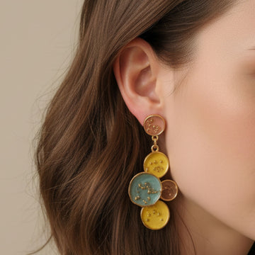 Ocean Sunburst Earrings