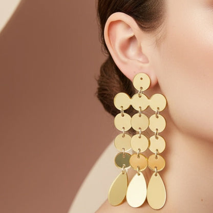 Golden Circle Earrings