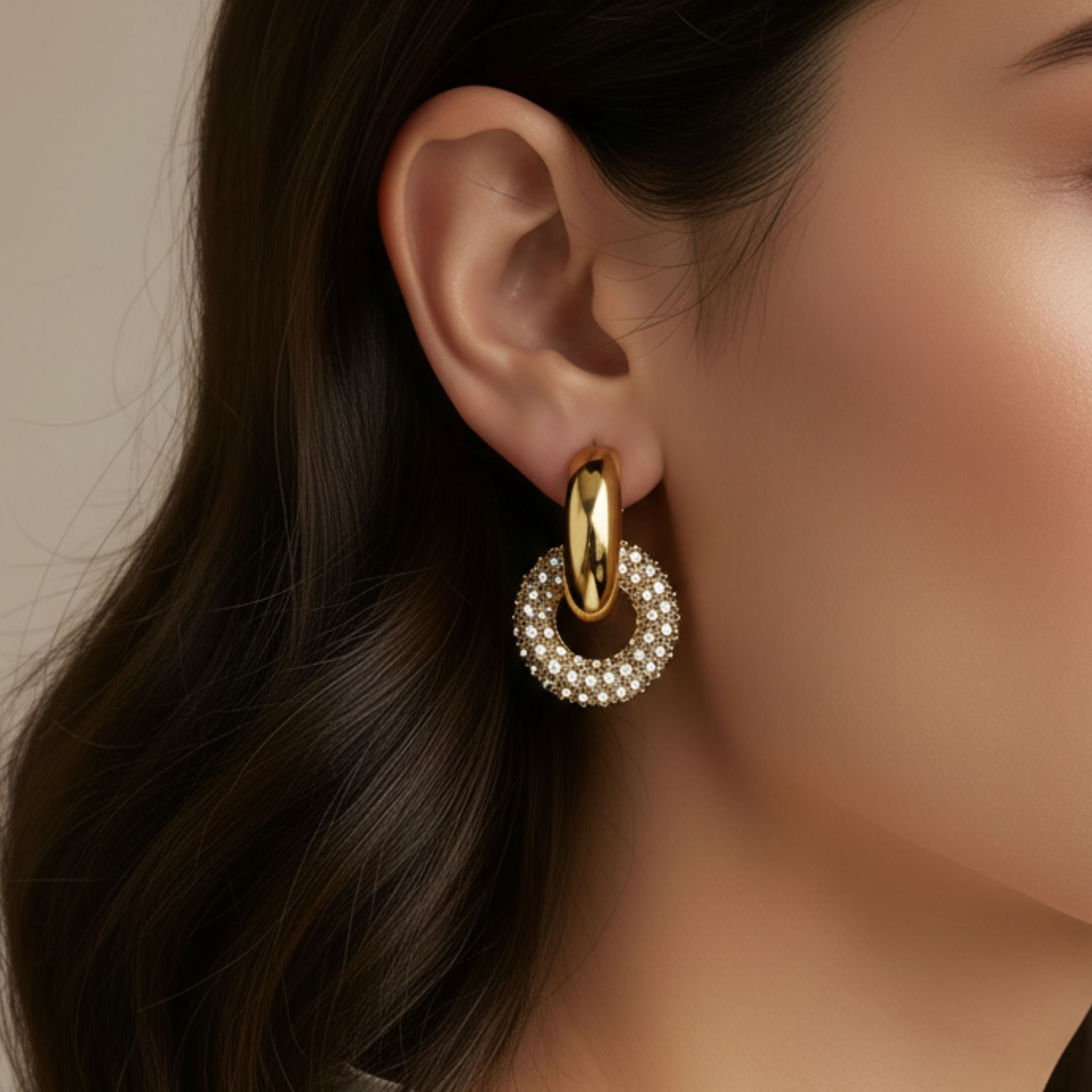 Spark Hoop Earrings
