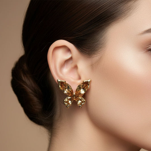 Butterfly Stud Earrings for Women