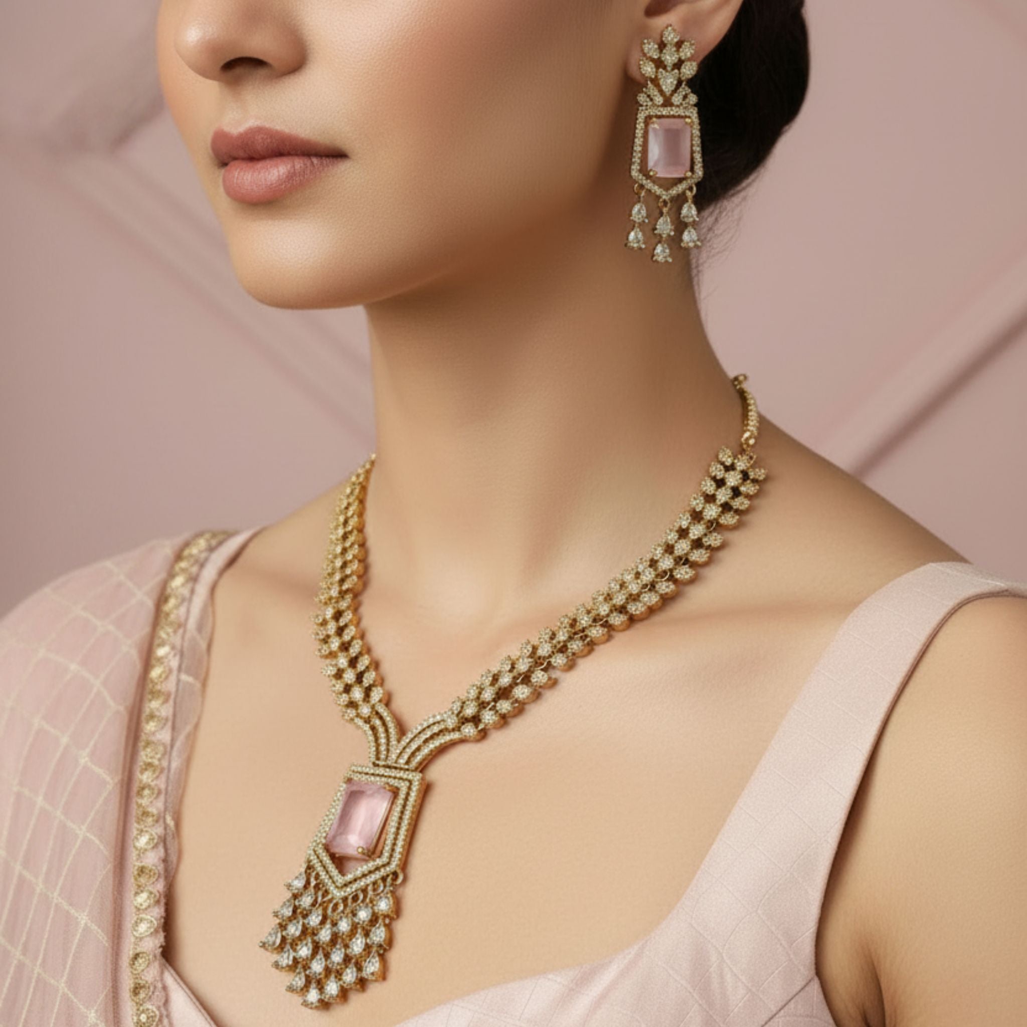 Sheer Lady Necklace Set