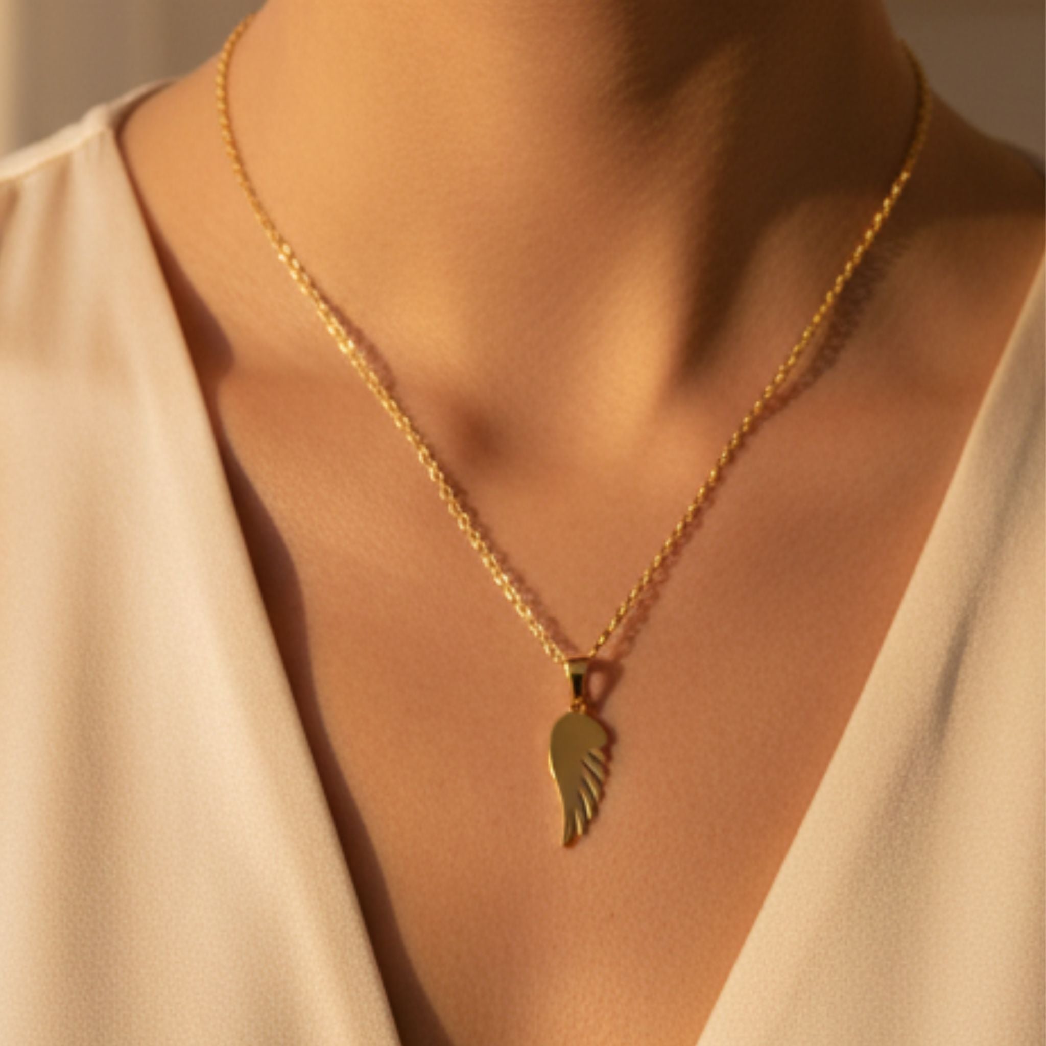 Feather Touch Necklace Set