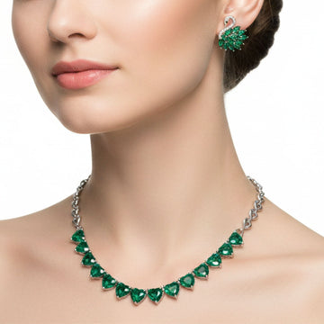 Sereal Swan Necklace Set