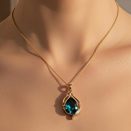 Bluey Pendant Necklace