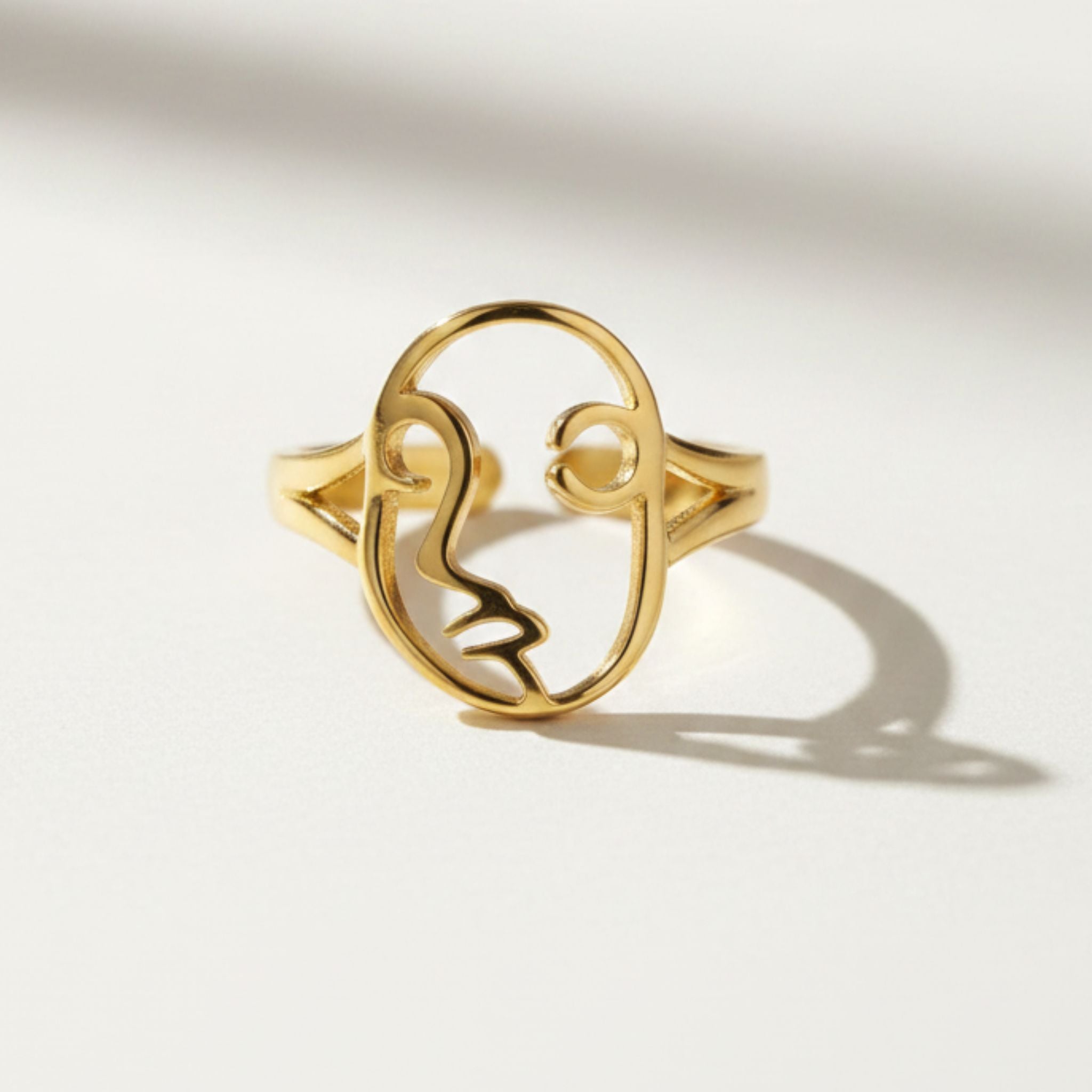 Faces - Stainless Steel Ring