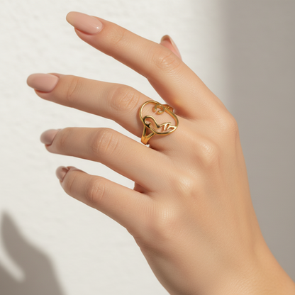 Faces - Stainless Steel Ring