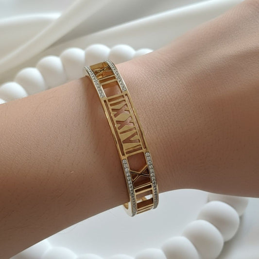 Premium Stainless-Steel Bangle – Luxurious Feel, Lasting Shine