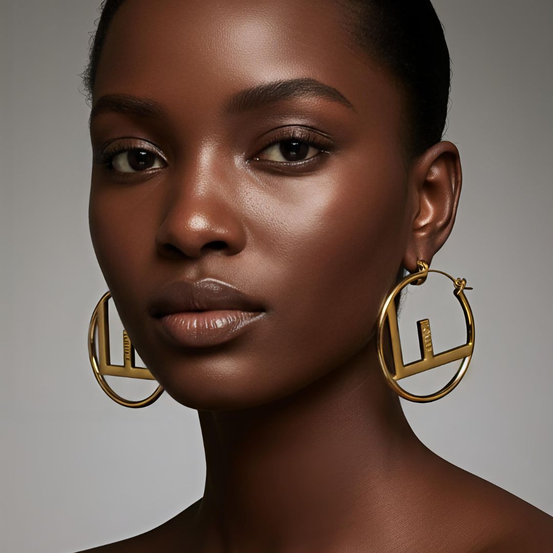 Brand Inspired Stainless Steel Earrings for Women | Luxury Fashion Jewelry