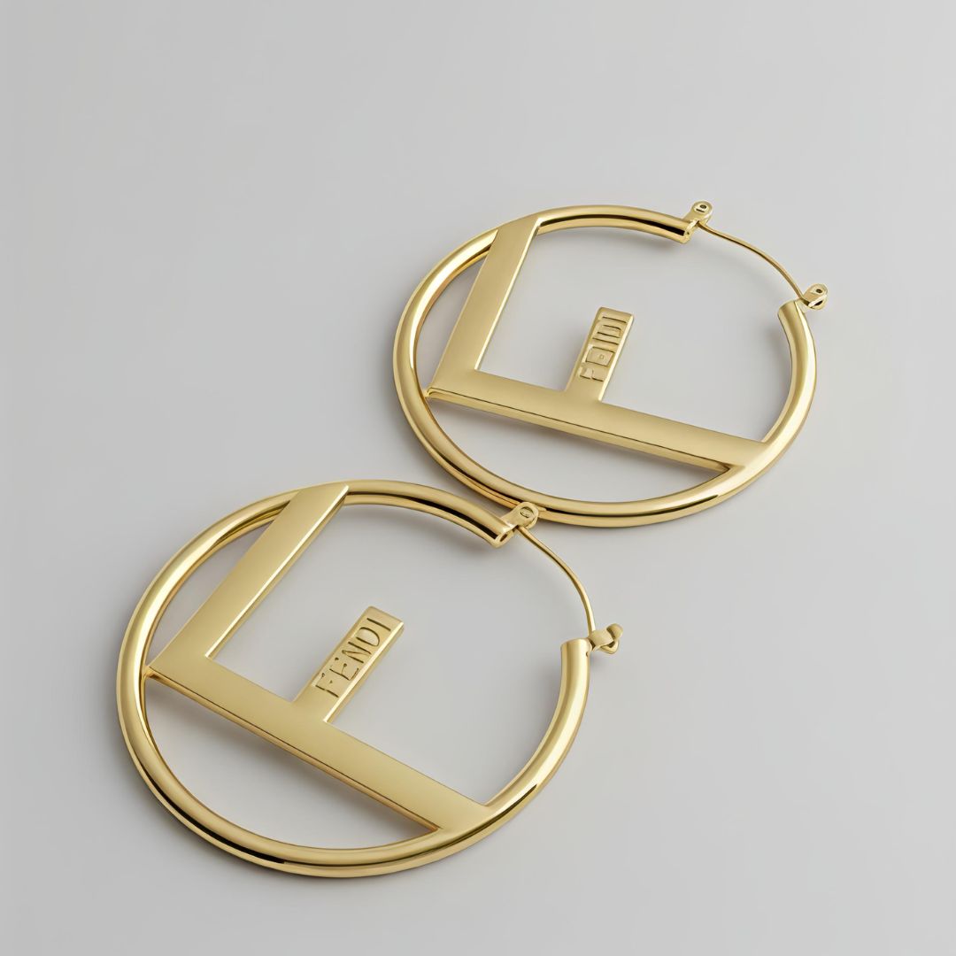 Brand Inspired Stainless Steel Earrings for Women | Luxury Fashion Jewelry