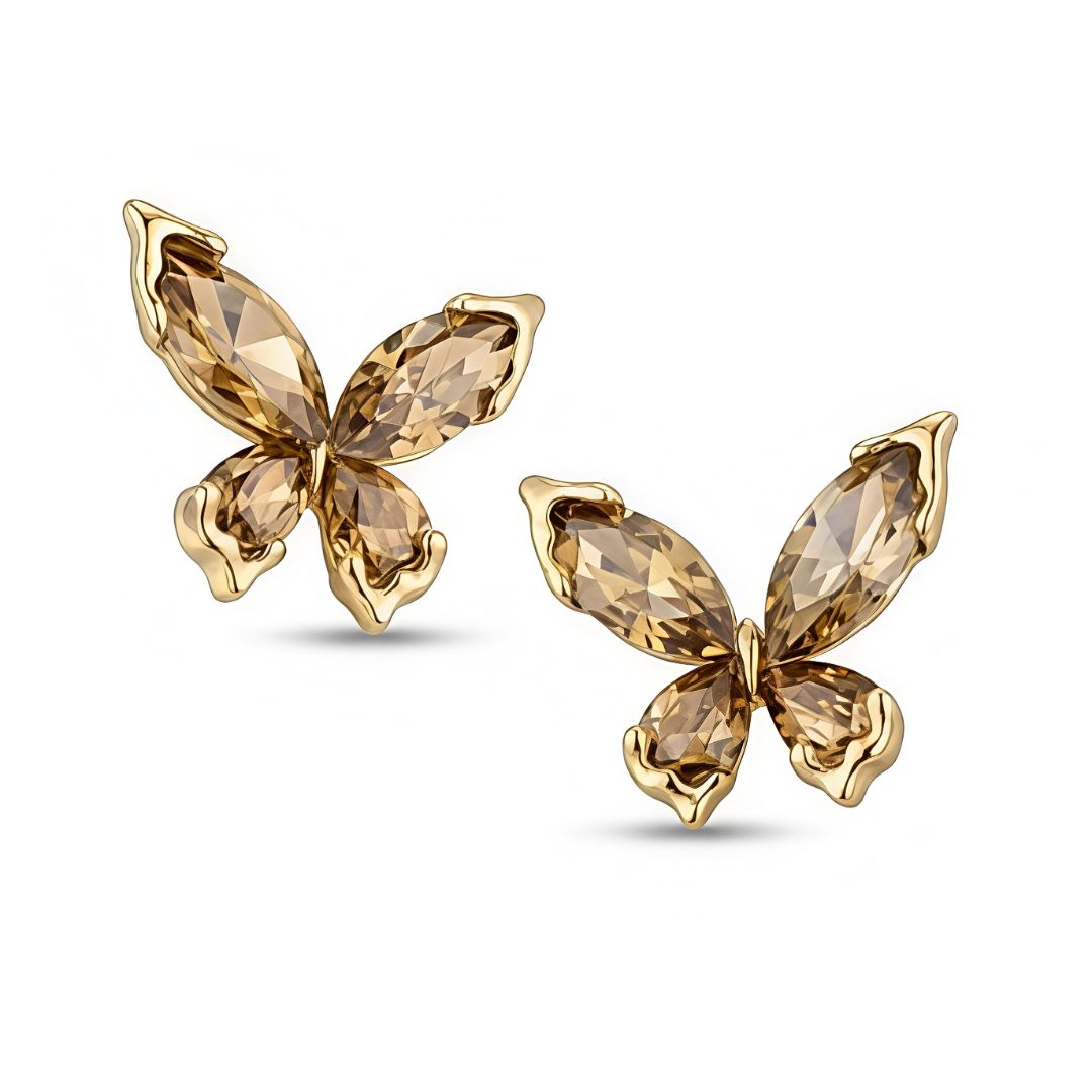 Butterfly Stud Earrings for Women