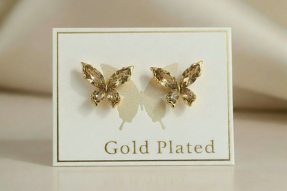 Butterfly Stud Earrings for Women
