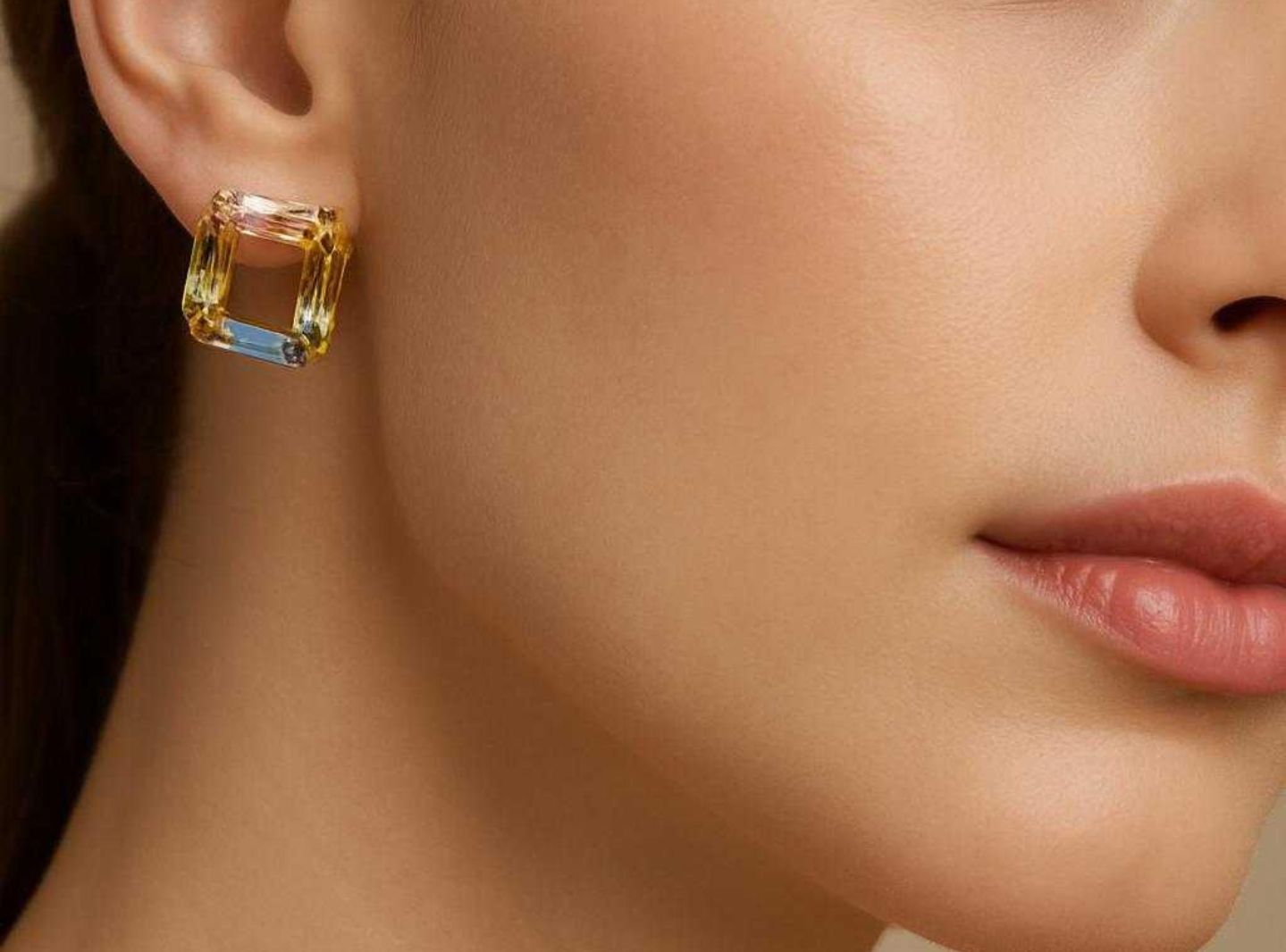 Dream Collection - &nbsp;Combo Set of 3 Elegant Earrings – Enamel Tassel Studs, Multicolor Zirconia, and Pink Stone AD Danglers