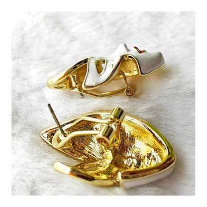 Masquerade Stud Earrings- Unveil your mysterious charm with the playful Elegance (L)