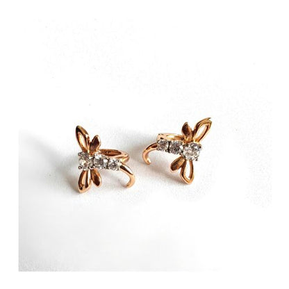 Mini Fly Hoop Earrings – Sparkling Wings of Elegance,, bringing a light, whimsical touch that makes you feel effortlessly free and radiant."