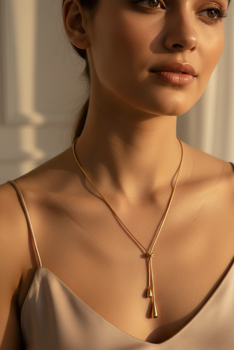 Elara Dangle Necklace