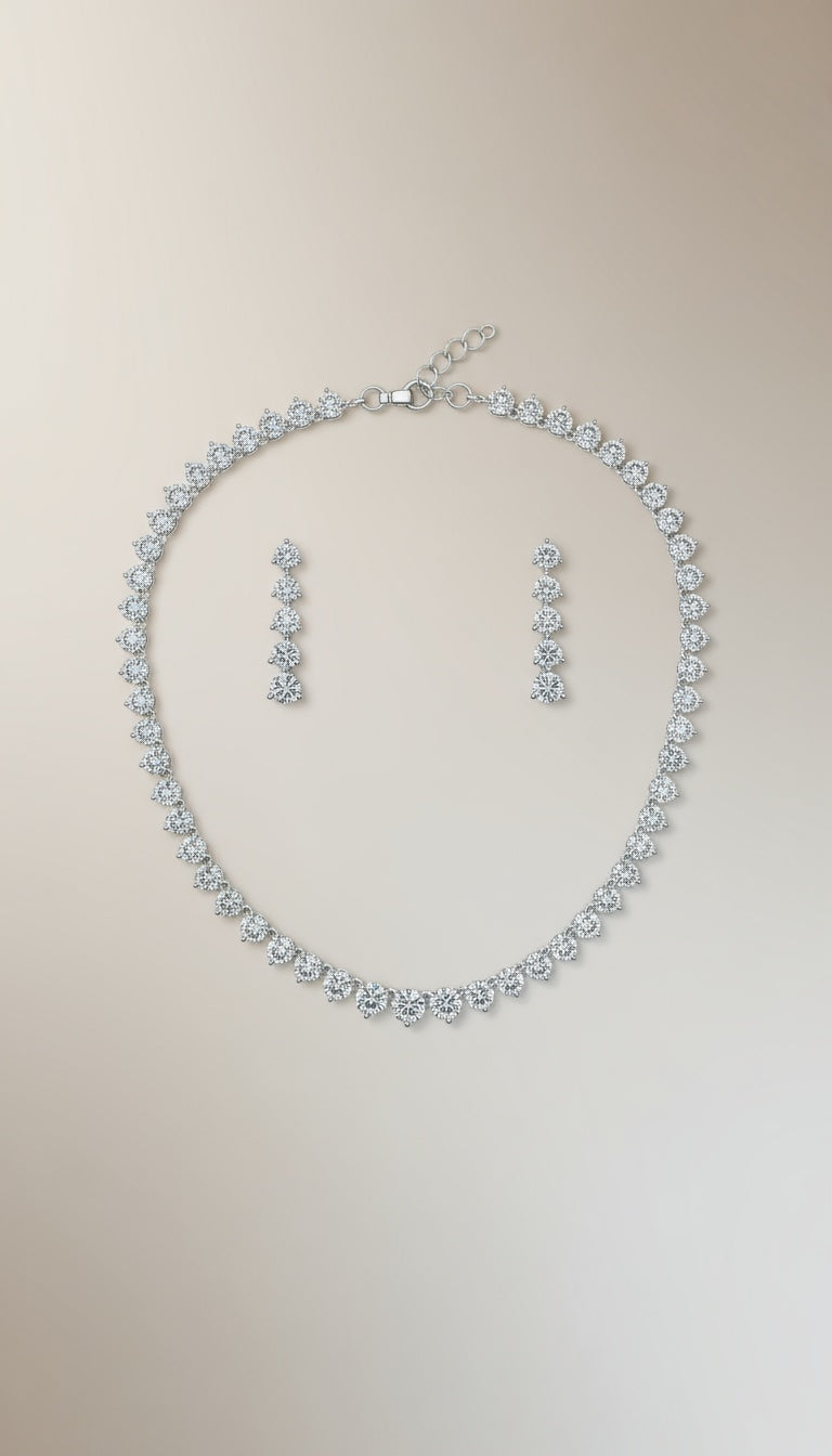 The Silver Glow – Elegance in Every Sparkle