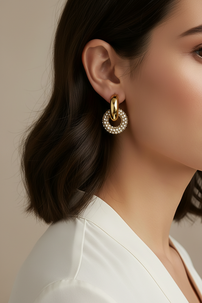 Spark Hoop Earrings