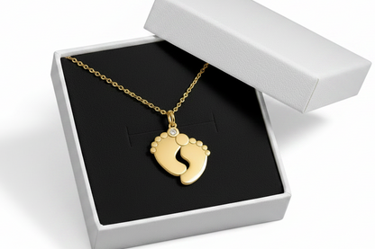 18K Gold Plated in 304 Stainless Steel - Perfect Gift for a Mom