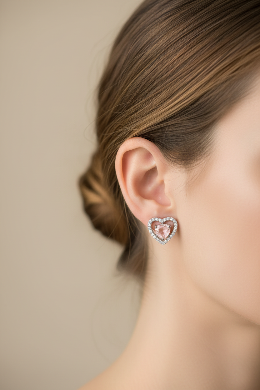 Silver Earrings Combo Set for Women | 3 Styles – Office Studs, Party Studs & Statement Dangler | Anniversary Special