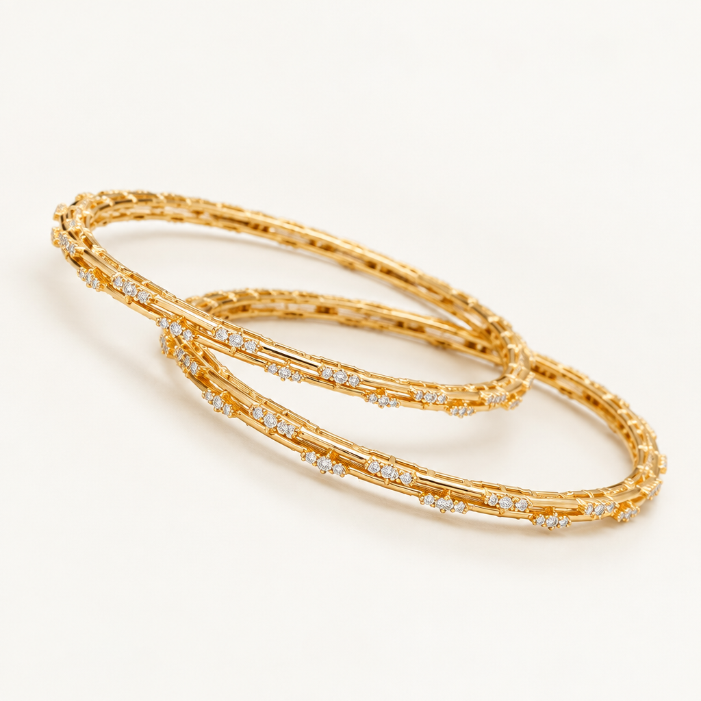 Seraphine Crystal Bangle