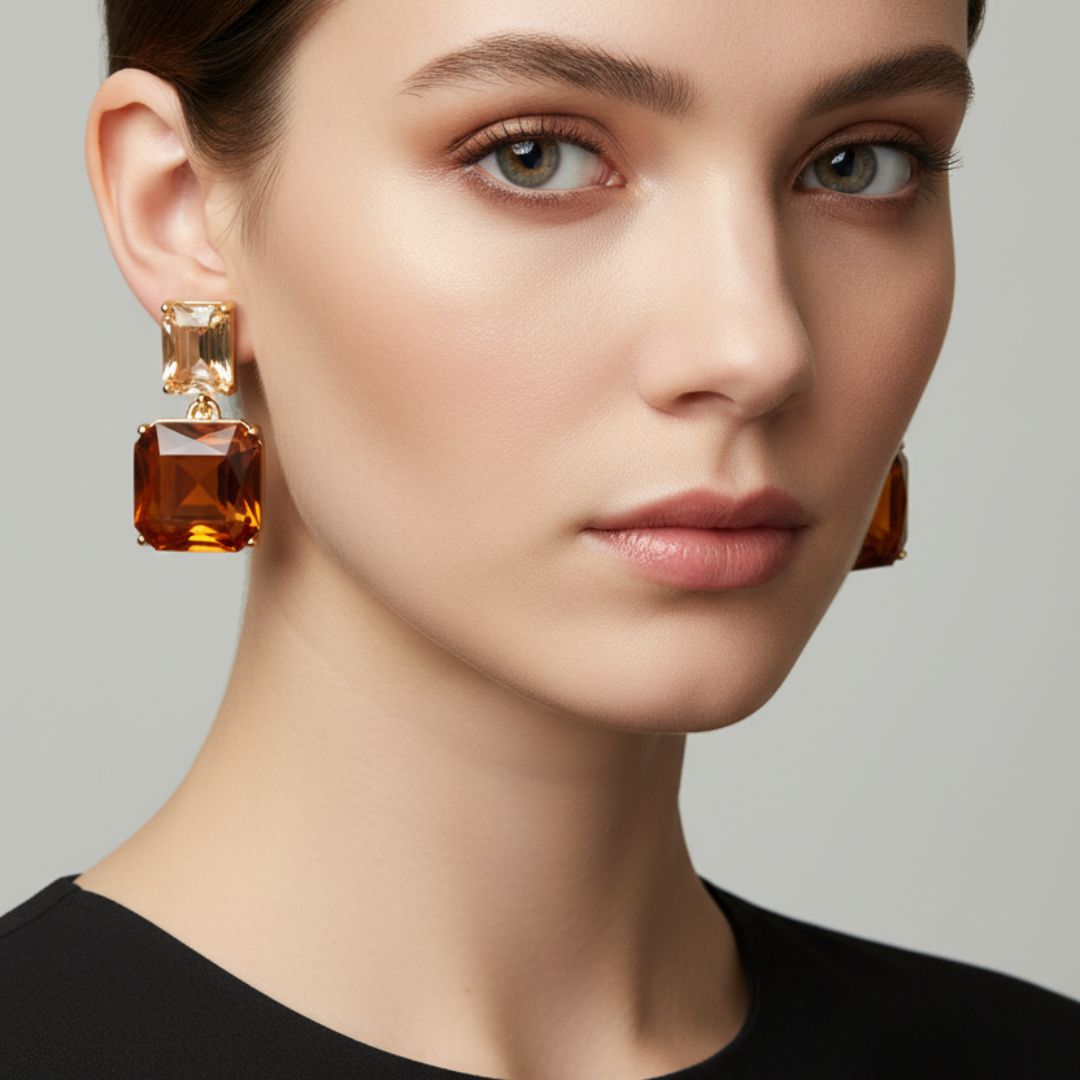 Crystal Drop Earrings
