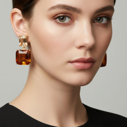 Crystal Drop Earrings