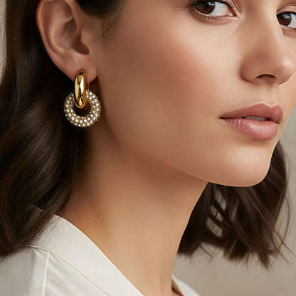 Spark Hoop Earrings