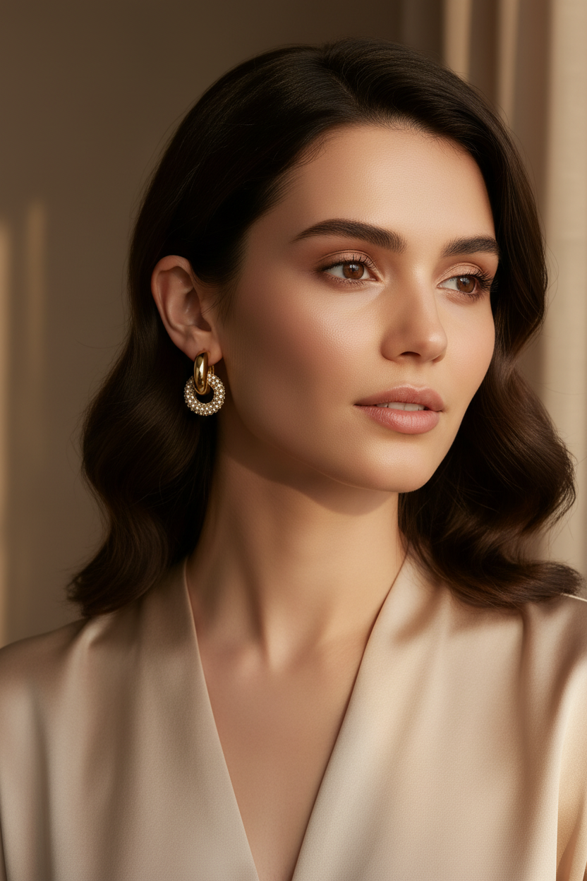 Spark Hoop Earrings