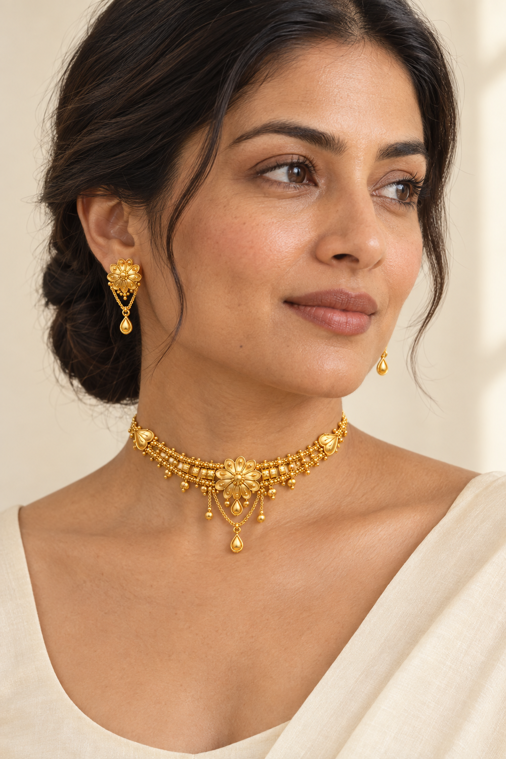 Madhuri Traditional Choker Set