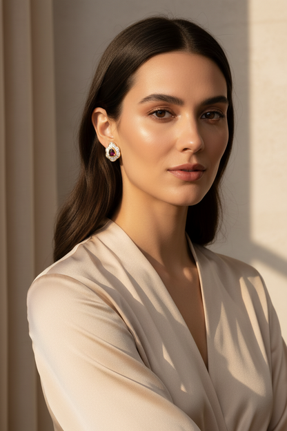 Rose Dawson Earrings