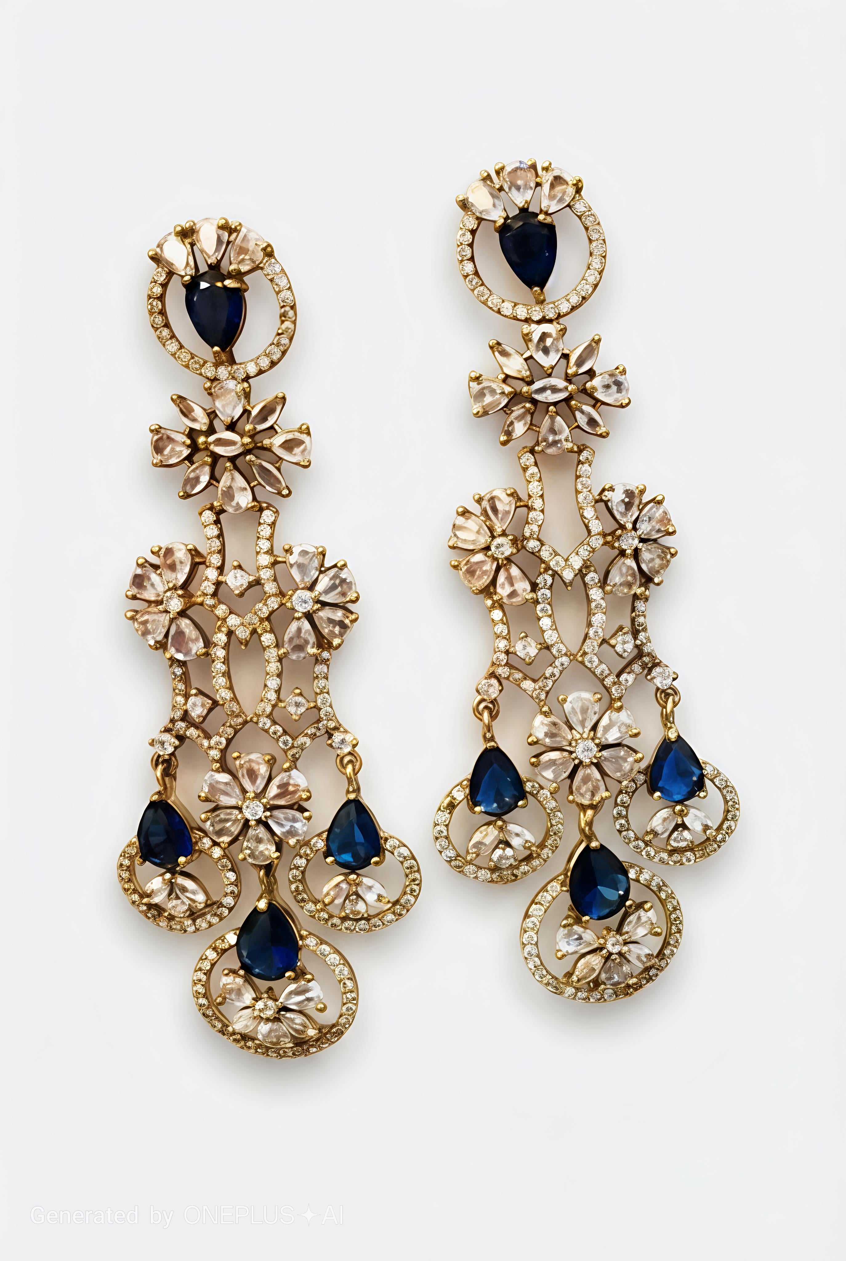 AD Necklace and Earrings Set for Women