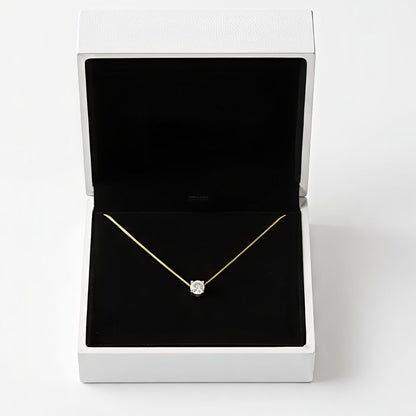 Axis Single Stone Necklace