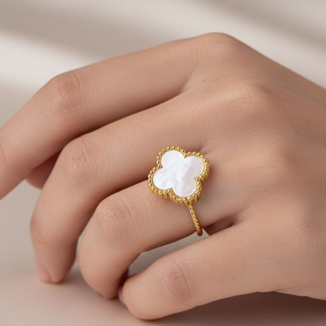 White Clover Ring