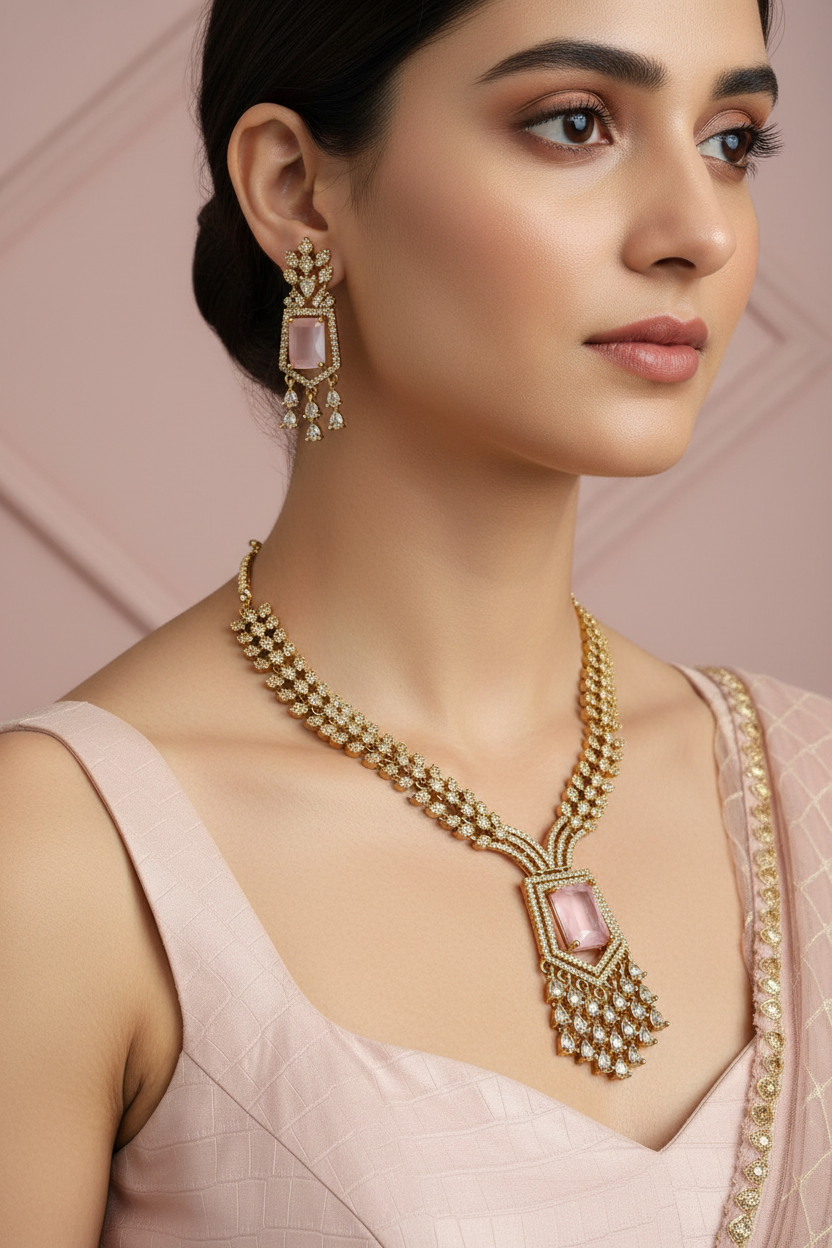 Sheer Lady Necklace Set