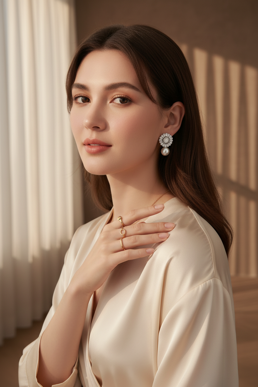 Pearl Drop Earrings