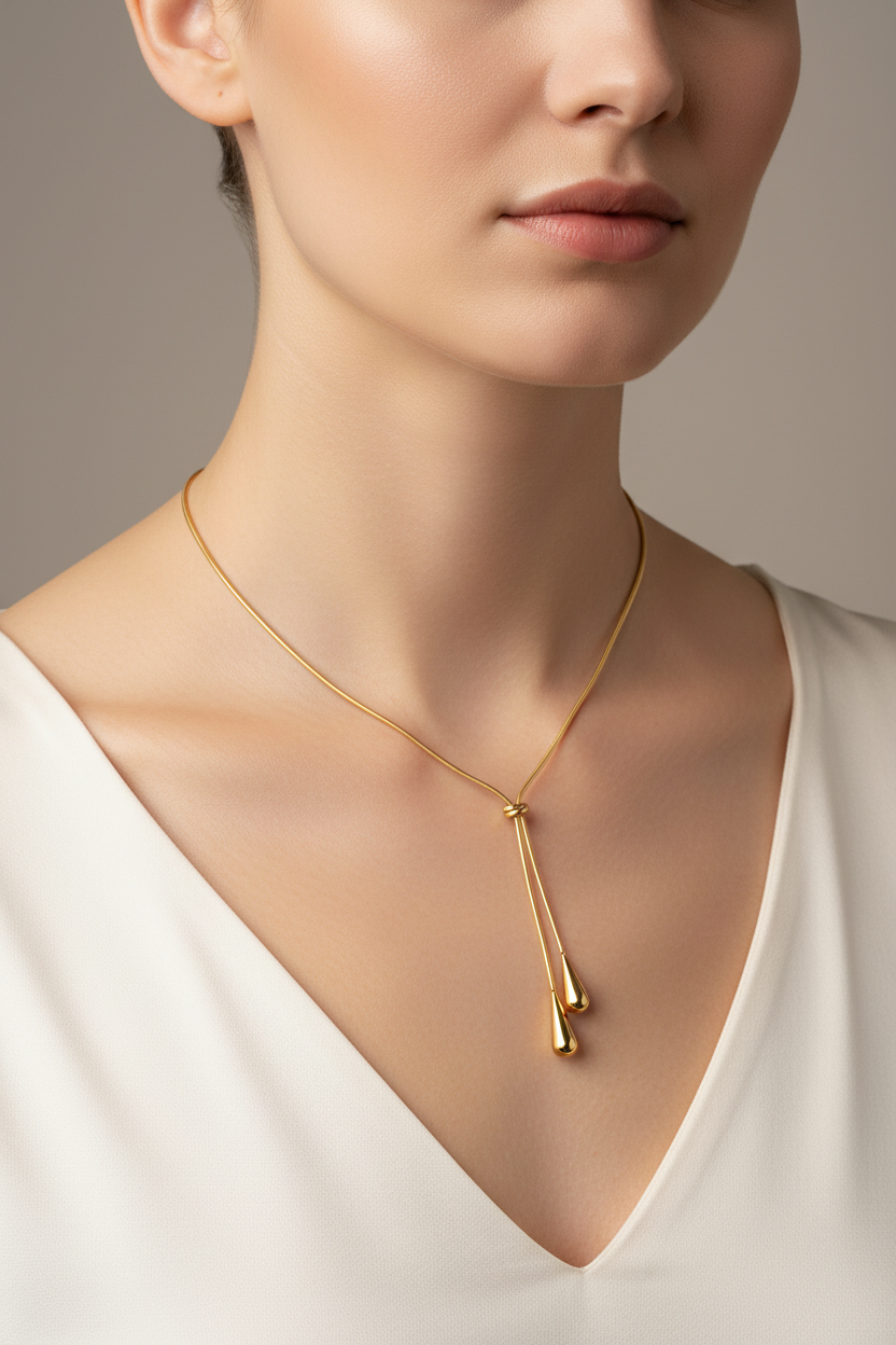 Elara Dangle Necklace