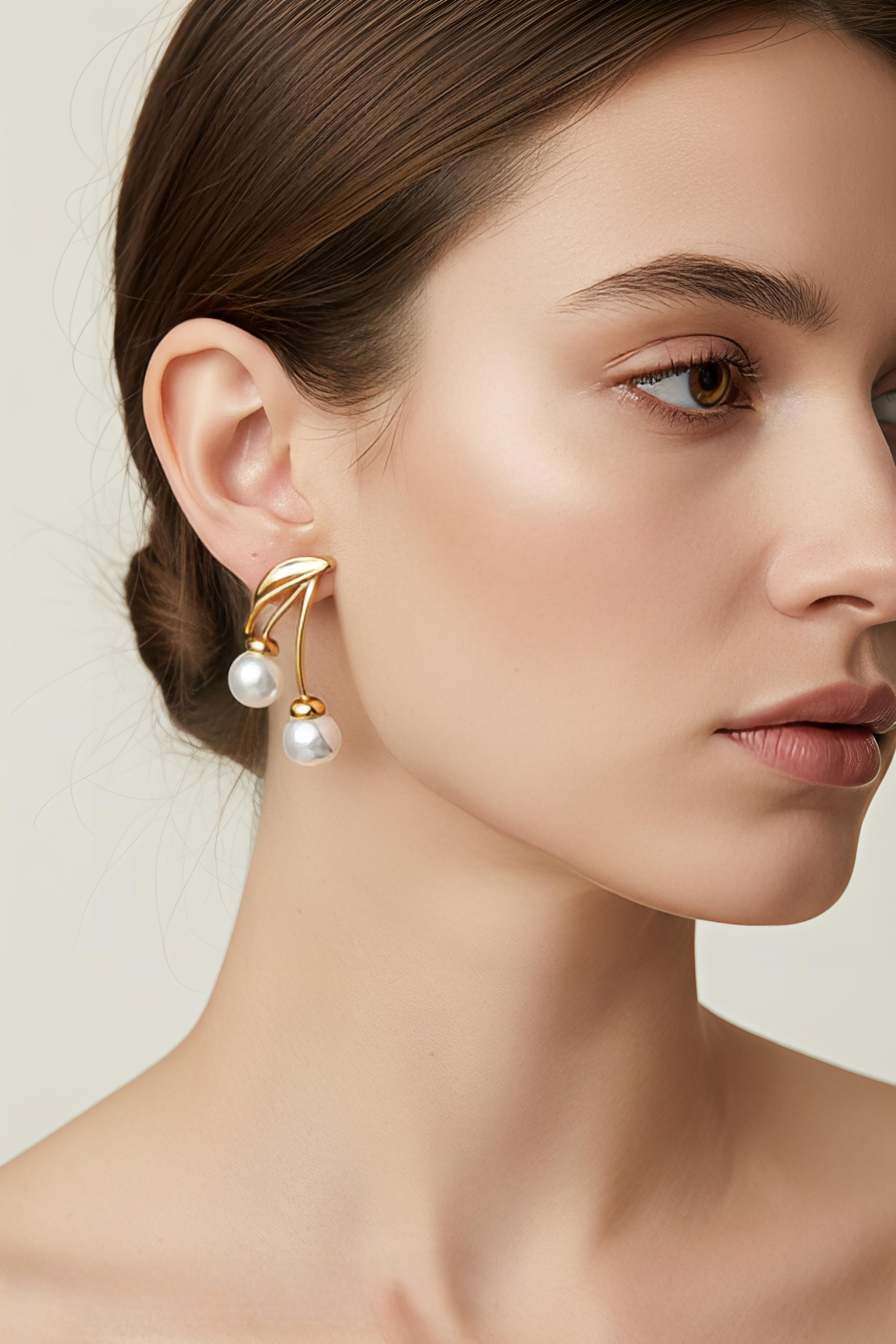 Mizo Pearl Earrings