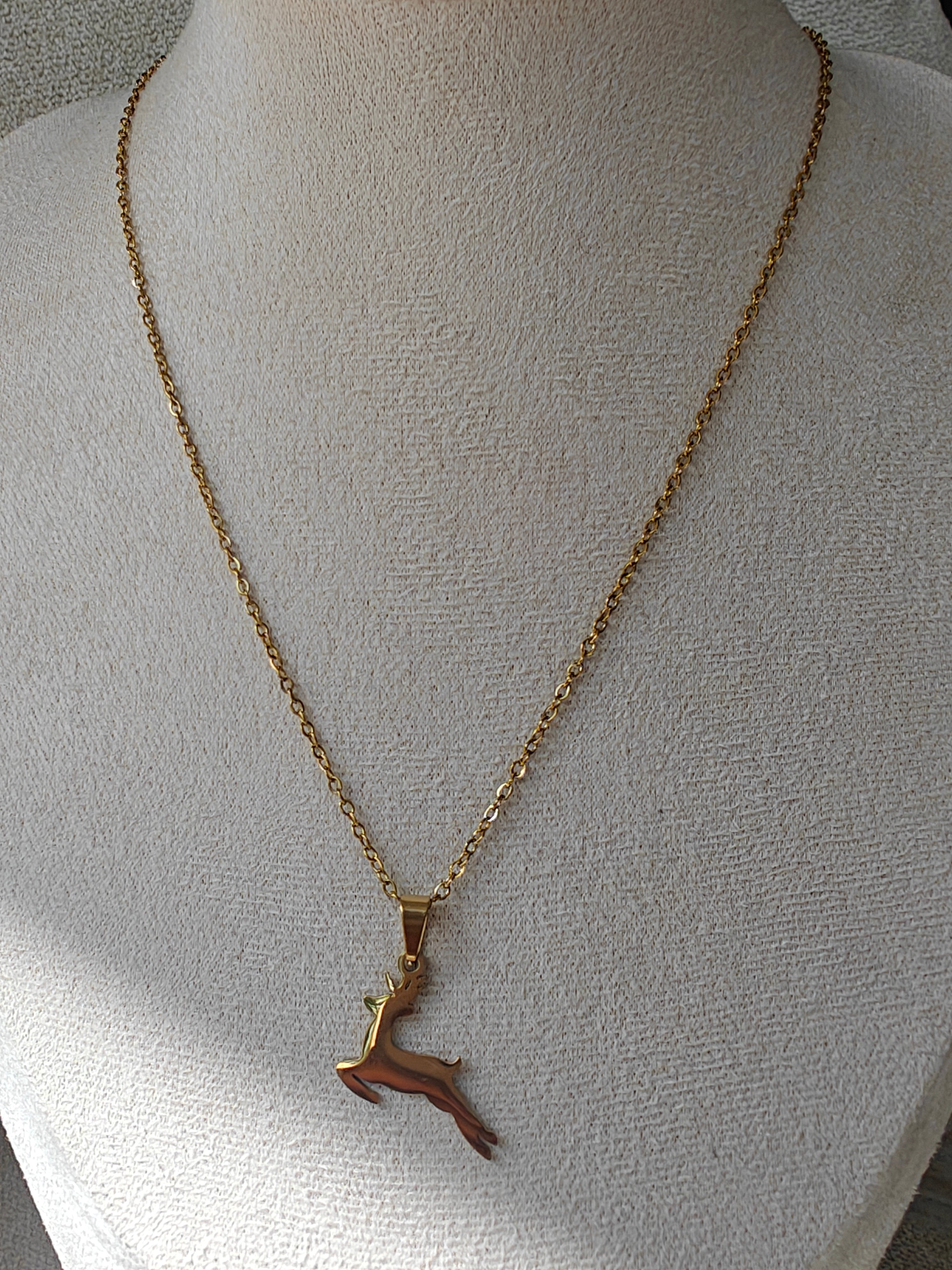 Rain Deer Necklace