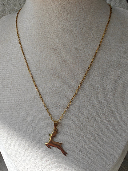 Rain Deer Necklace