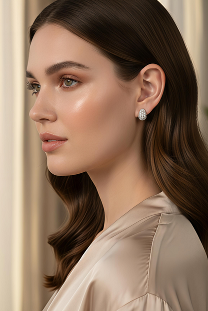 Work Hoop Earrings