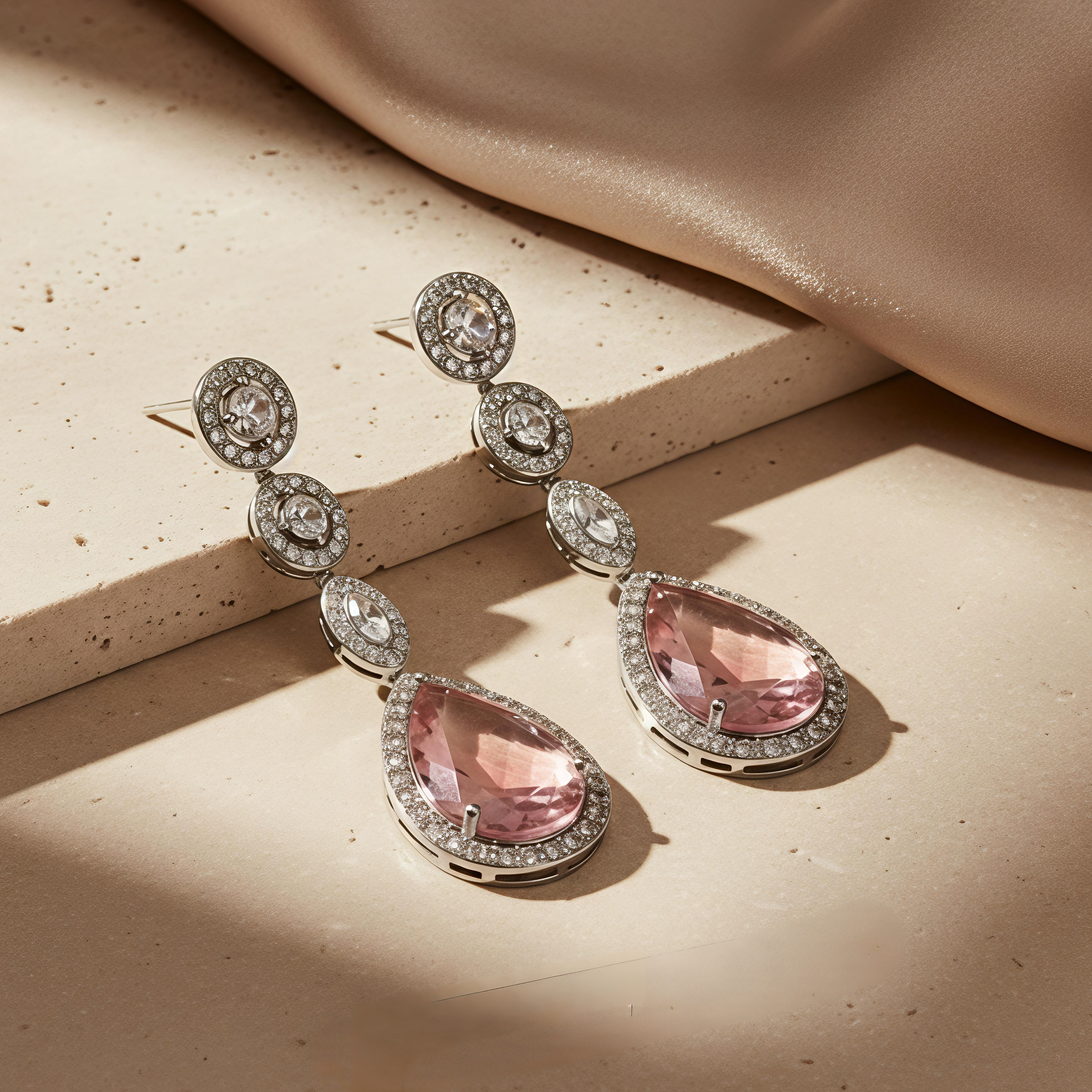 Blush Danglers