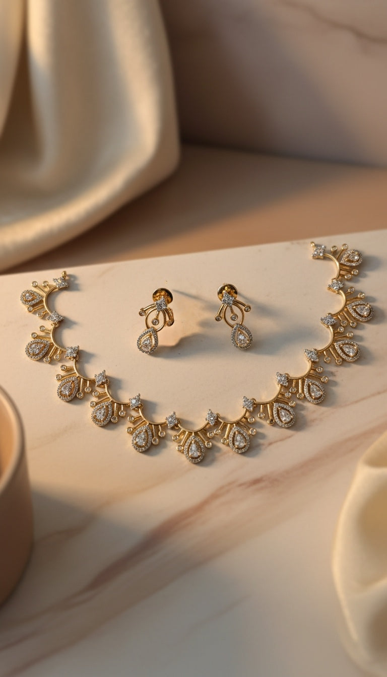 The Regal Necklace Set- The Regal – A Touch of Royal Elegance