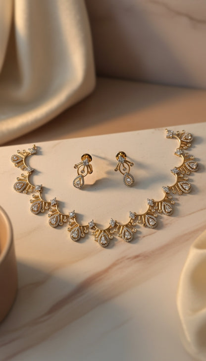 The Regal Necklace Set- The Regal – A Touch of Royal Elegance