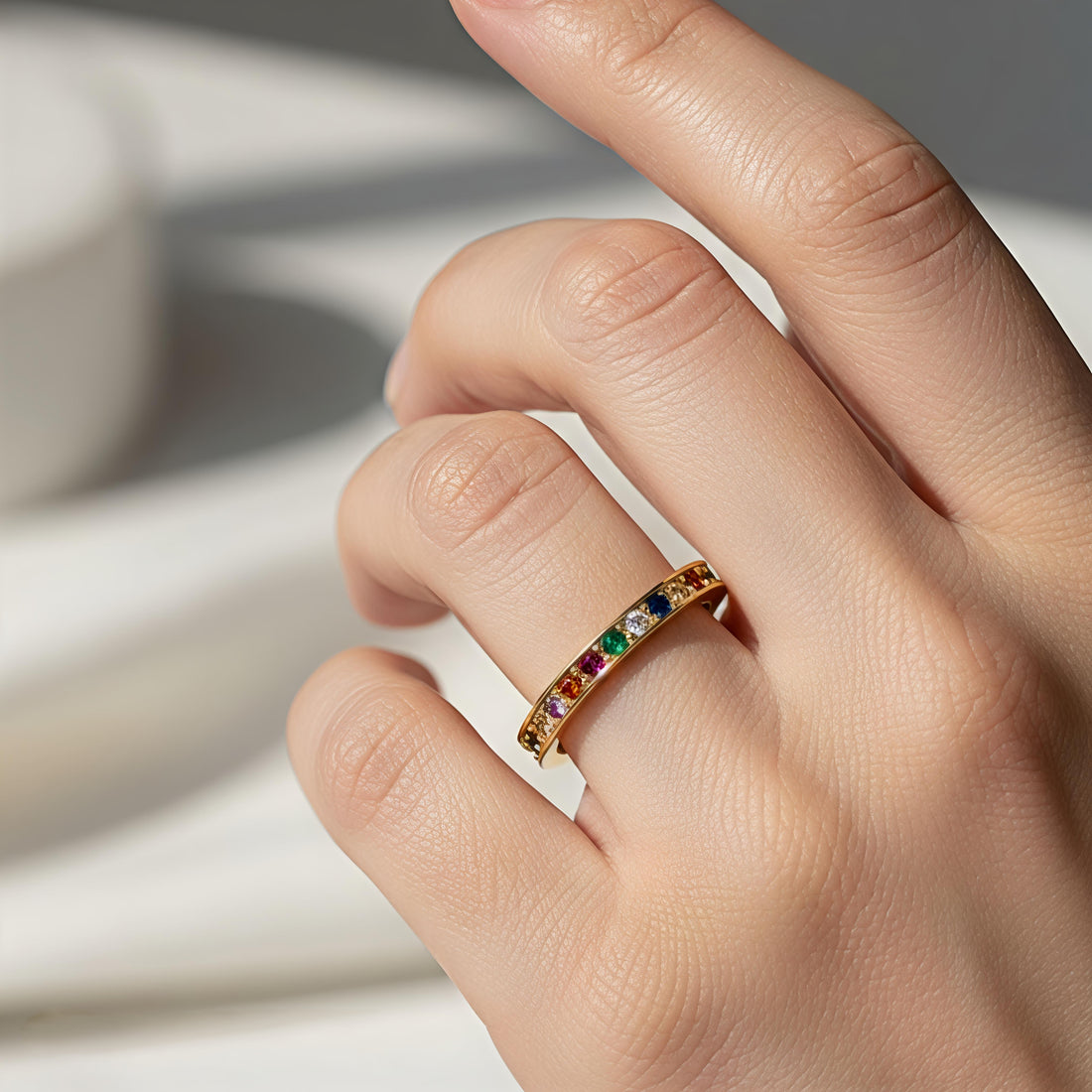 Multicolor Ring Band