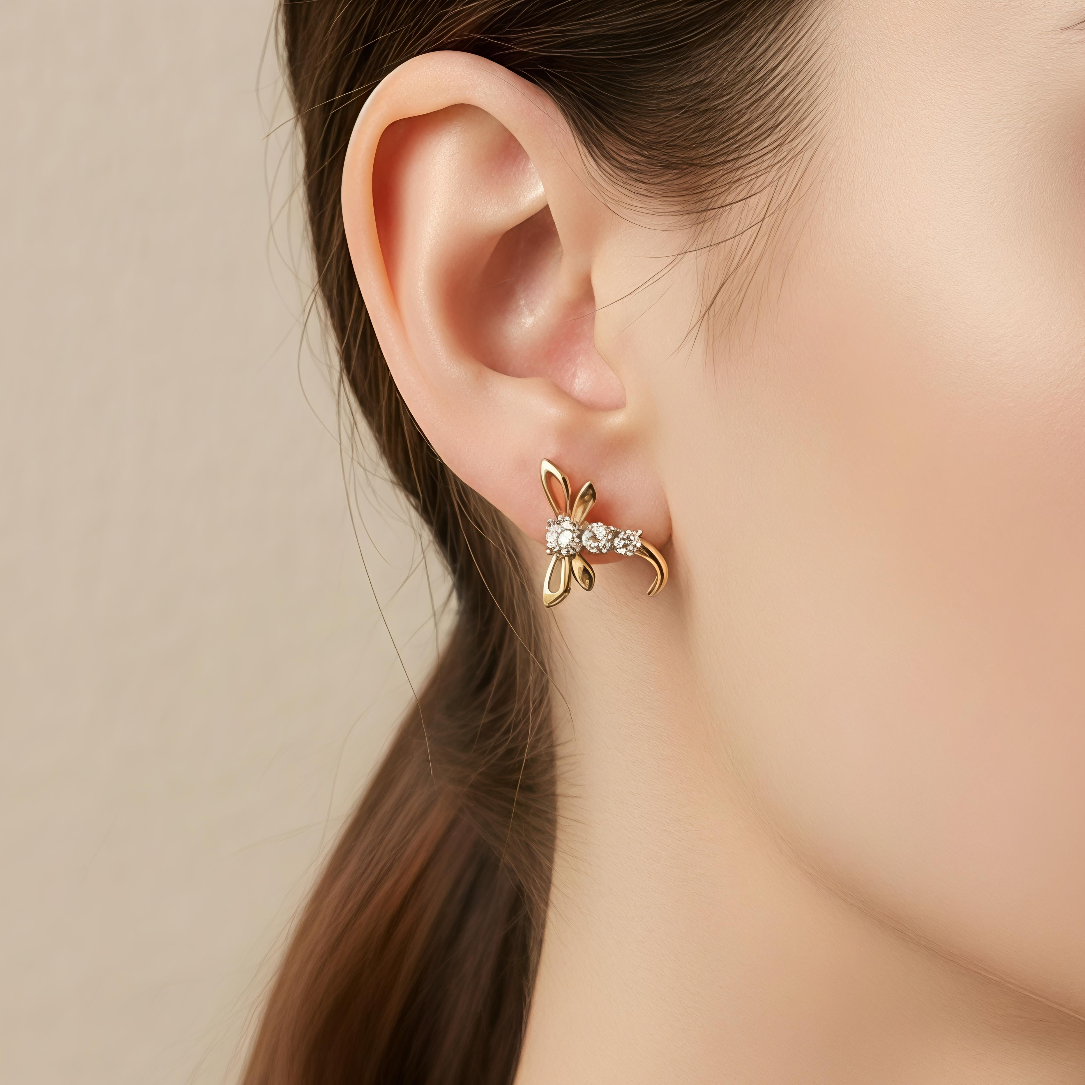 Mini Fly Hoop Earrings