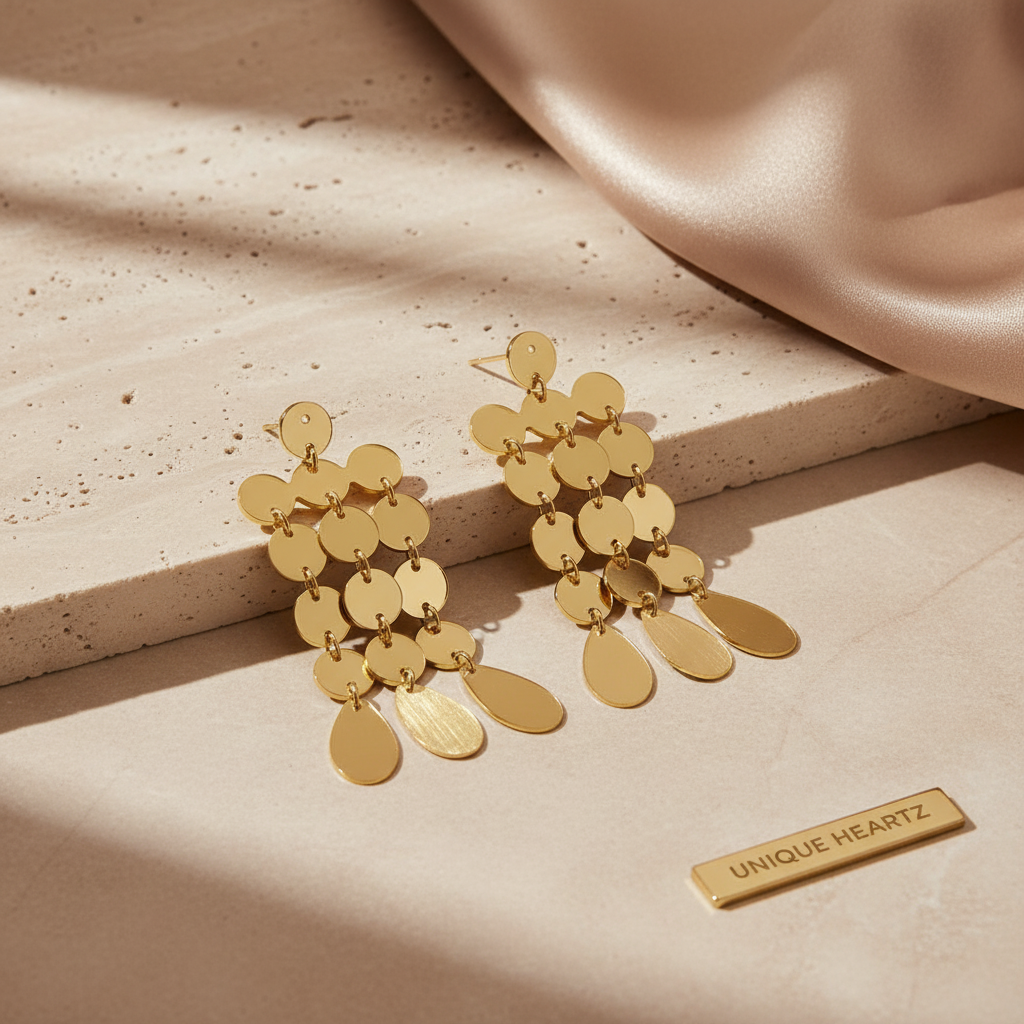 Golden Circle Earrings