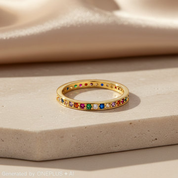 Multicolor Ring Band