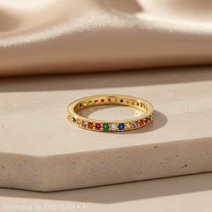 Multicolor Ring Band